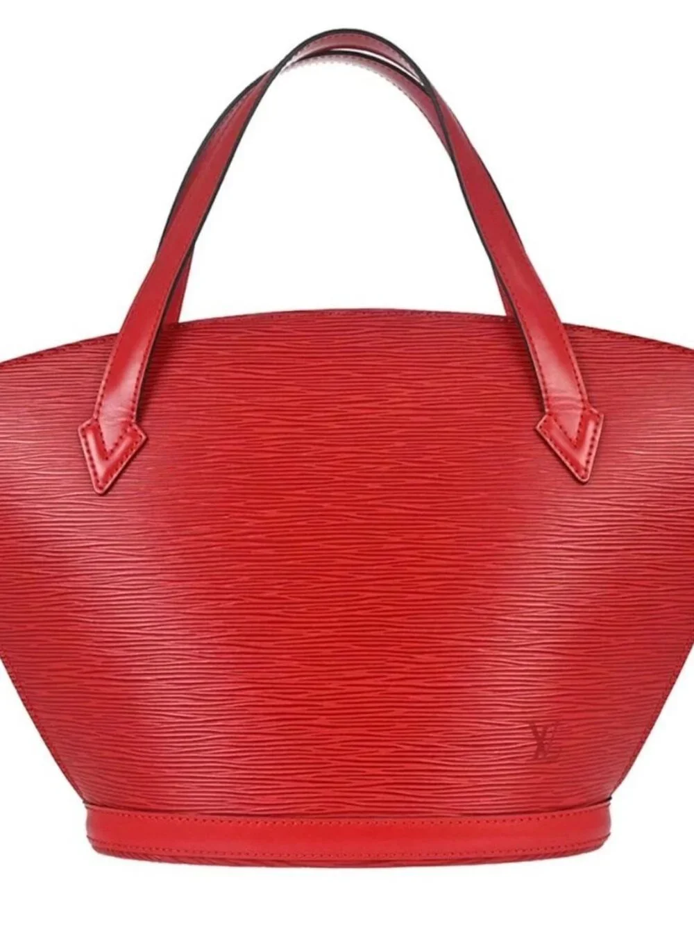 Louis Vuitton Red Epi Saint Jacques Tote Handbag M52277